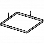   ПОЛЕ МЕТАЛЛИЧЕСКОЕ С ПОЛОМ VEX EDR/V5 COMPETITION FIELD PERIMETER KIT AND TILE KIT