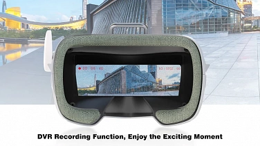 BetaFPV VR03 FPV Goggles — вид спереди крупным планом