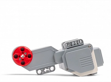 Большой сервомотор Талант EV3 — вид три четверти с поворотным диском