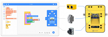 AOSEED X-KIT — блочное программирование и подключение модулей к хабу