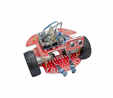 Продвинутый образовательный набор для подготовки к олимпиаде Arduino — рендер платформы