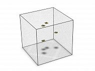   Nanopix Arena: куб для полётов 3х3х3м